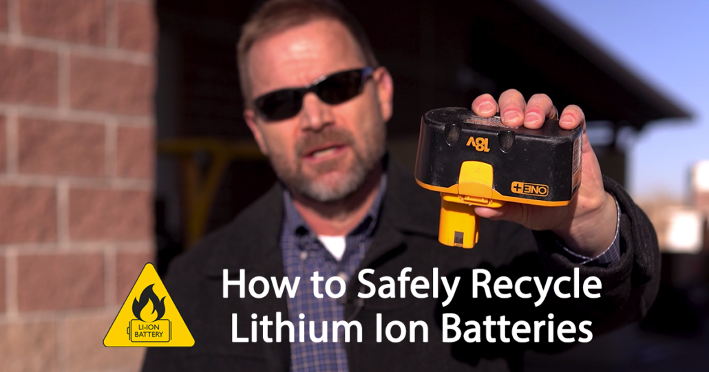 recycle lithium batteries